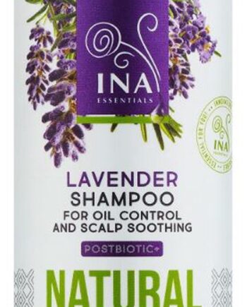 Ina Essentials Natural Balancing Hair Care Lavender Shampoo For Oil Control And Scalp Soothing 200ml - Shampoo  - 3800502058434