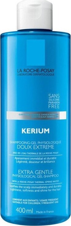 Roche Posay Kerium Extra Gentle Gel Shampoo 400 Roche Posay - La Roche Posay Shampoo - 3337872414282