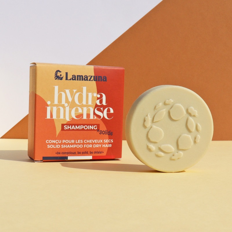 Lamazuna Økologisk Shampoobar Til Tørt Hår Med Virgin Coconut Oil - Lamazuna Shampoo - 3760201132159