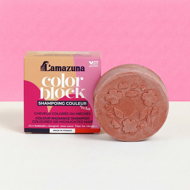 Lamazuna Økologisk Shampoobar Til Farvet Hår - Lamazuna Shampoo - 3760345480758