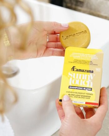 Lamazuna Økologisk Shampoobar Til Blond & Tørt Hår Sunny Touch - Lamazuna Shampoo  - 3760201131480