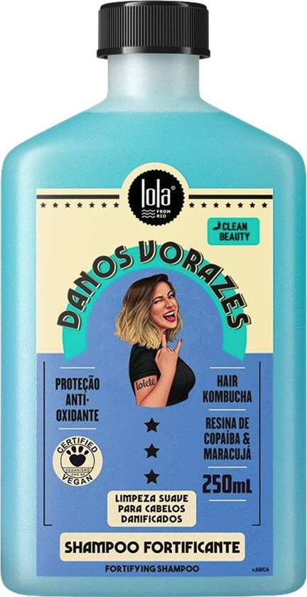 Lola From Rio Danos Vorazes Fortifying Shampoo 250ml - Lola From Rio Shampoo - 7899572811724