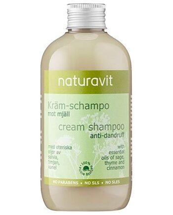 Cream Shampoo Anti Skæl 250 Naturavit - Shampoo  - 3830009223400