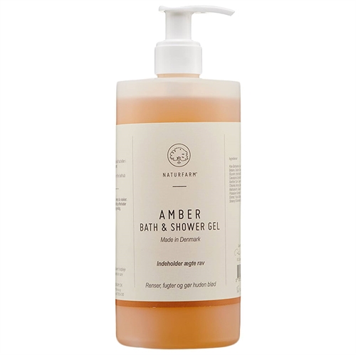 Amber Bath & Shower Gel 500 Naturfarm - Naturfarm Shampoo  - 5707722000824