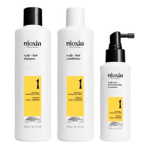 Nioxin System Loyalty Kit For Natural Untreated Hair Stk - Nioxin Shampoo  - 4064666843933