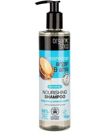 Organic Shop Nourishing Shampoo Argan & Amla 280 - Organic Shop Shampoo  - 4743318118307