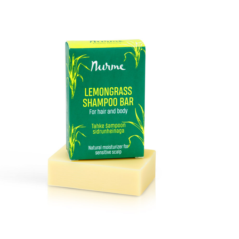 Nurme Lemongrass Shampoo Bar - Nurme Shampoo - 4742763007358