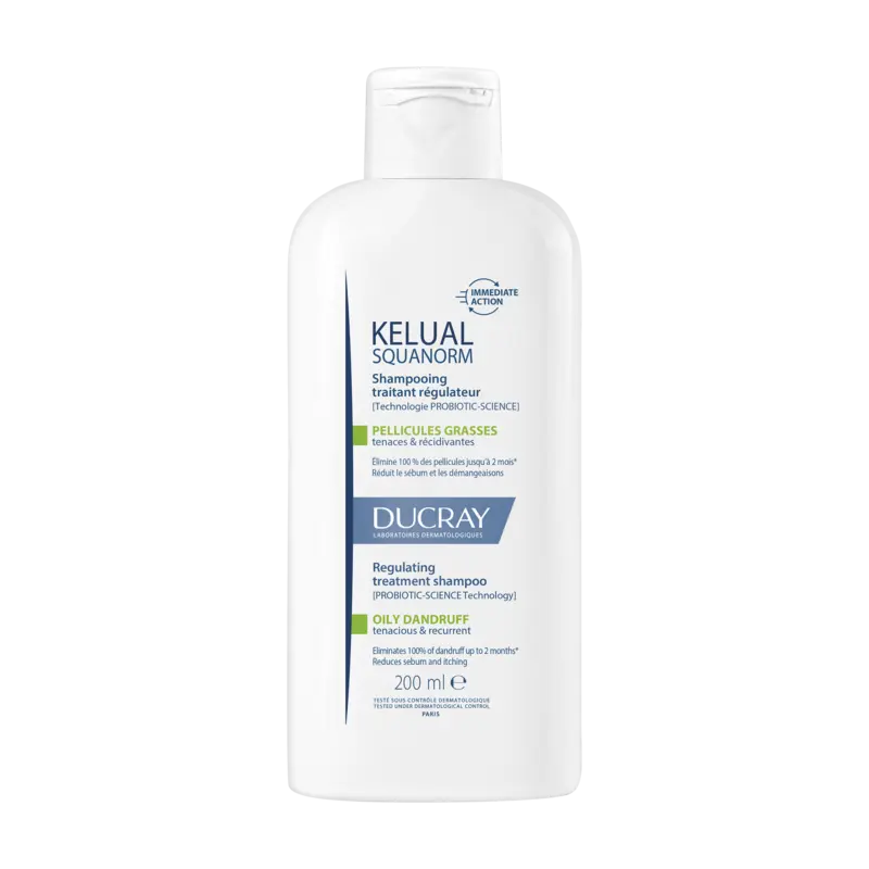 Ducray Squanorm Shampoo Oily Dandruff 400ml - Ducray Shampoo - 3282770396430