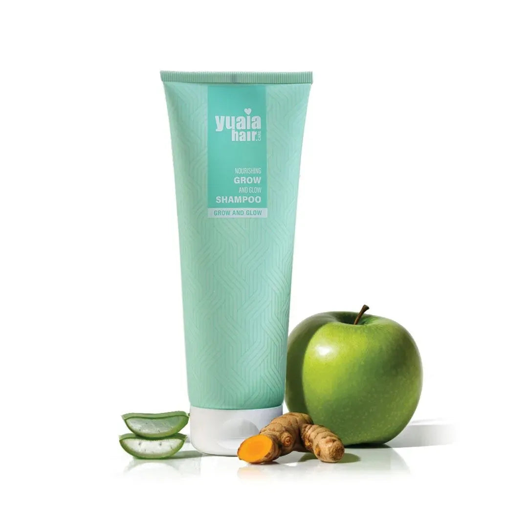 Grow And Glow Shampoo 250 Sulfatfri & Silikonefri - Yuaia Shampoo  - 0745110654858