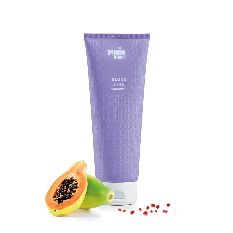 Blonde And Bright Silver Shampoo 250 - Yuaia Haircare Shampoo  - 762497045598