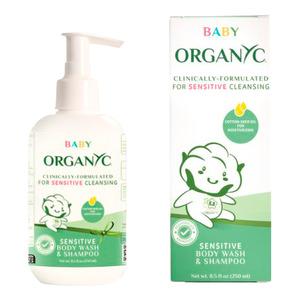 Organyc Baby Sensitive Body Wash & Shampoo 250 - Organyc Shampoo  - 8016867020565