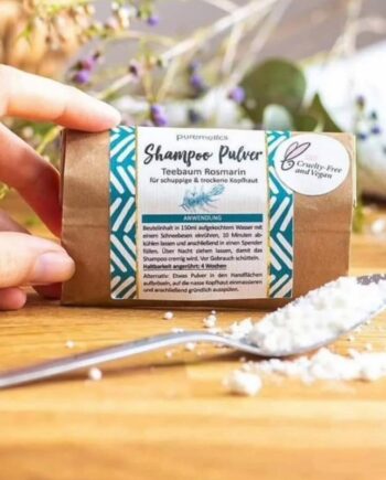 UdgÅr Puremetics Diy Shampoo Pulver Normalt Hår - Puremetics Shampoo  - 4260519421802