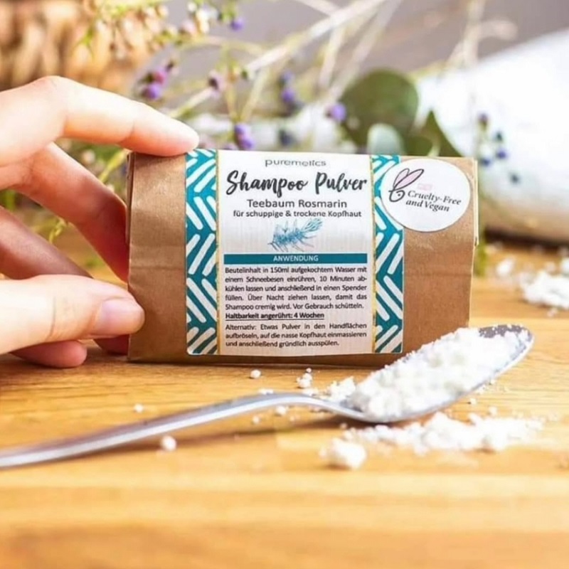 UdgÅr Puremetics Diy Shampoo Pulver Normalt Hår - Puremetics Shampoo - 4260519421802