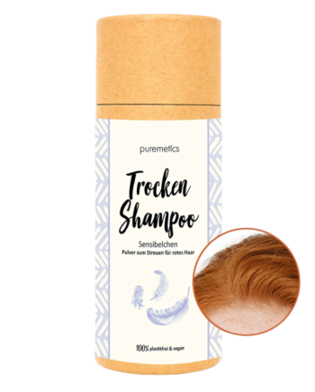 Puremetics Tørshampoo Til Rødt Hår Duftfri - Puremetics Shampoo  - 4251844902289