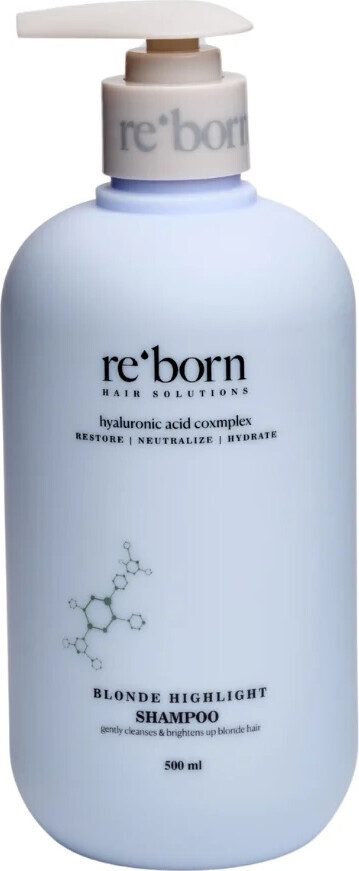 Reborn Blonde Highlight Shampoo 500 Reborn Hair Solutions - Shampoo - 0682683798728
