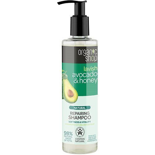 Organic Shop Reparing Shampoo Avocado & Honey 280 - Organic Shop Shampoo - 4743318182940