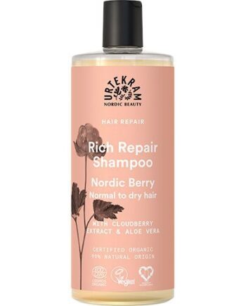 Urtekram Rich Repair Shampoo Nordic Berry 500 - Urtekram Shampoo  - 5701058014791