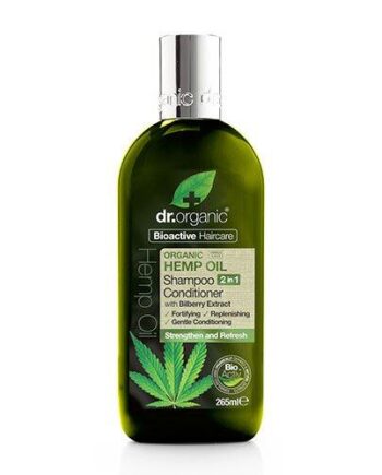 Organic Shampoo & Conditioner Hemp Oil 265ml - Dr. Organic Shampoo  - 5060391841854