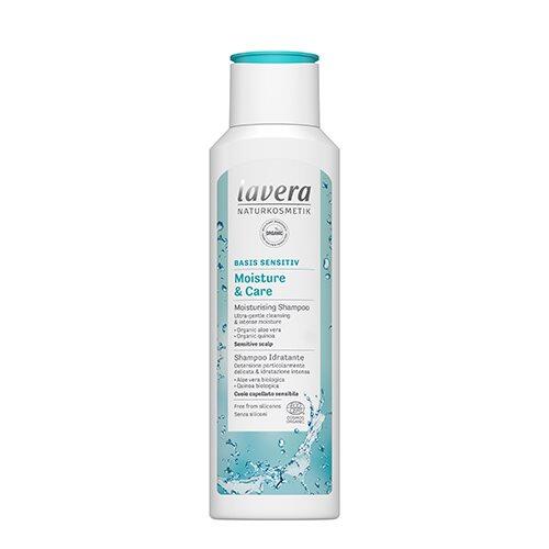 Lavera Shampoo Moisture & Care Basis Sensitiv 250ml - Lavera Shampoo - 4021457655243