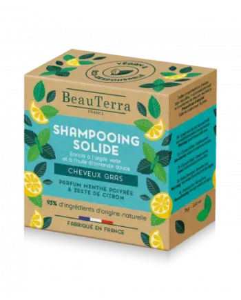 Beau Terra Shampoo Bar Oily Hair 75g - Beau Terra Shampoo  - 3770008167216