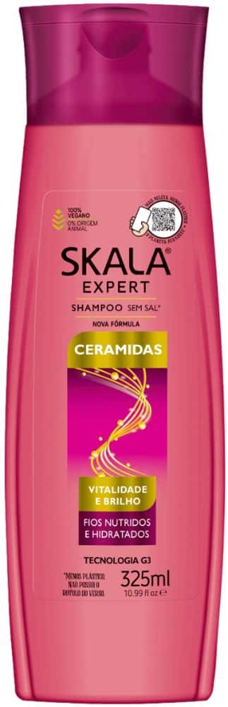 Skala Ceramidas Shampoo 325 - Shampoo - 7897042013456