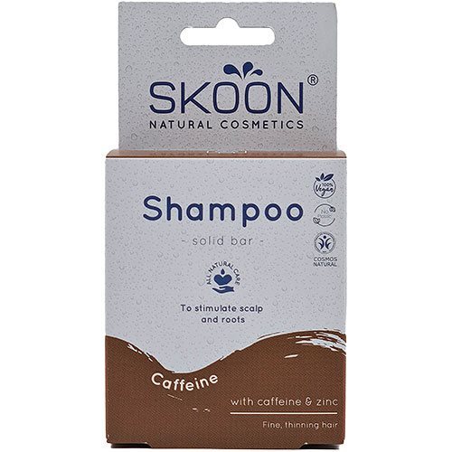 Skoon Solid Shampoo Bar Caffeine Gram - Skoon Shampoo - 8712713886360