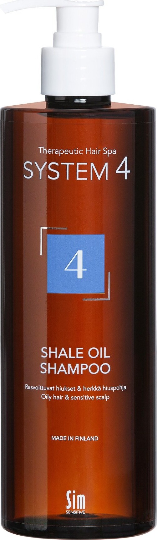 System Shale Oil Shampoo 500 Sim Sensitive - Sim Sensitive Shampoo - 6417150024499