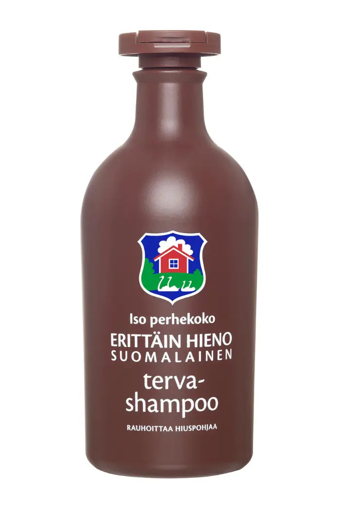 Terva Shampoo Den Originale Brune Finske Tjæreshampoo 500 - Soulbox Shampoo