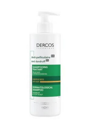 Vichy Dercos Anti Dandruff Shampoo Dry Hair 390 - Vichy Shampoo  - 3337875492799