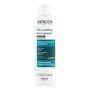 Vichy Dercos Technique Ultra Soothing Shampoo For Dry Hair 200 - Vichy Shampoo  - 3337875486736
