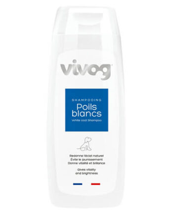 Hvid Vivog Hundeshampoo Til E Pelse - Vivog Pelspleje Shampoo  - 200140
