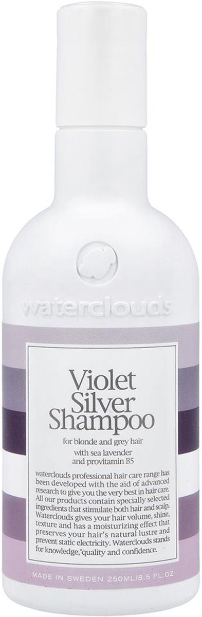 Waterclouds Violet Silver Shampoo With Sea Lavender And Provitamin 250ml - Shampoo  - 7350020923319