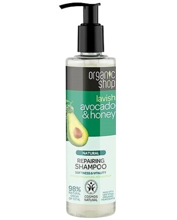 Reparing Shampoo Avocado & Honey 280 Organic Shop - Organic Shop Shampoo  - 4743318182940