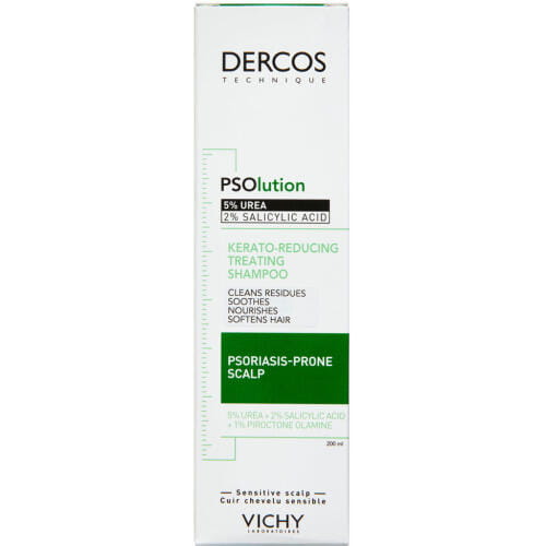 Vichy Dercos Psolution Shampoo 200 - Vichy Shampoo - 3337875787222