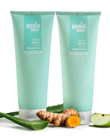 Yuaia Haircare Shampoo Balsam Grow And Glow 250 Sulfatfri - Yuaia Haircare Shampoo
