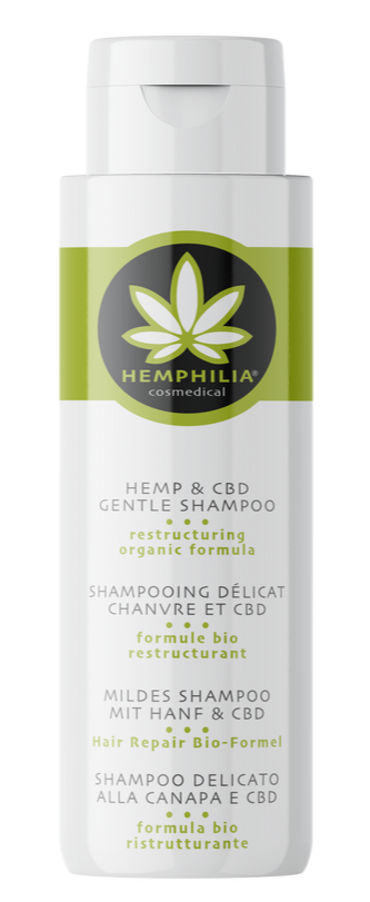 Hemphilia Økologisk Gentle Shampoo 200ml - Hemphilia Shampoo - 8052286580044