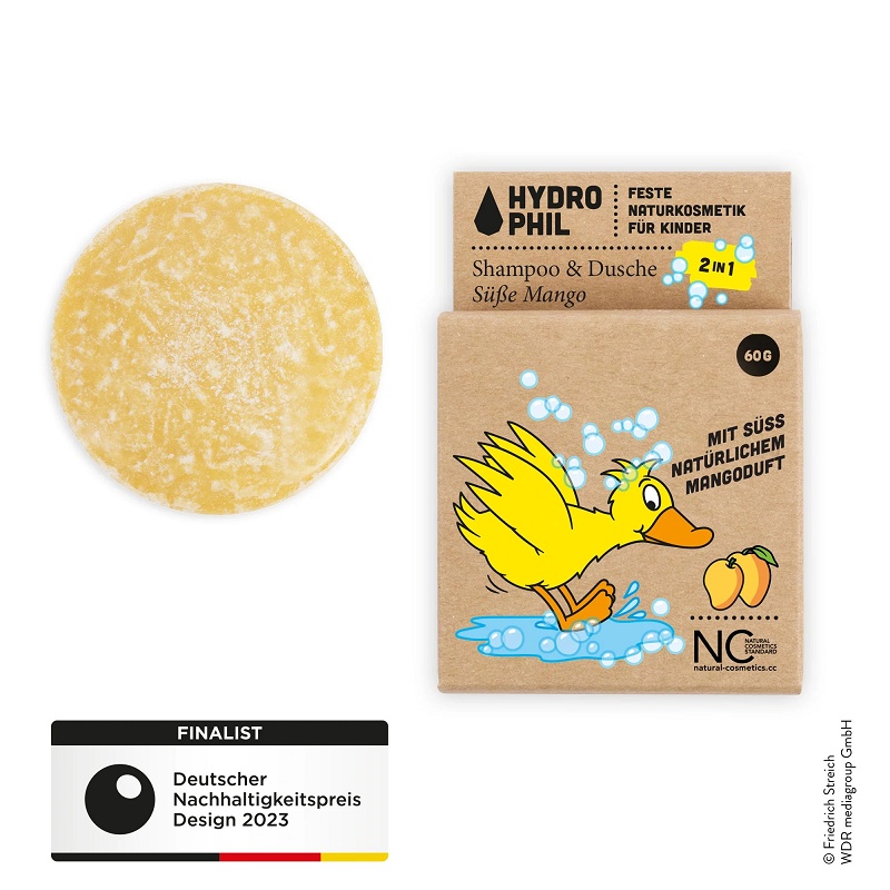 Hydrophil 2in1 Shampoo & Shower Kids Mango - Hydrophil Shampoo - 4260397793442