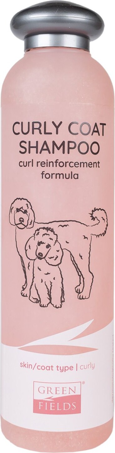 Grøn Greenfields Shampoo Til Hunde Curly Coat 250 - Greenfields Shampoo - 8718836720253