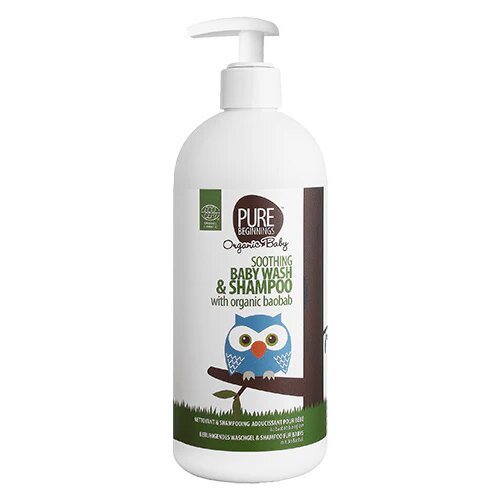 Pure Beginnings Soothing Baby Wash & Shampoo 500 - Pure Beginnings Shampoo  - 6009824780383