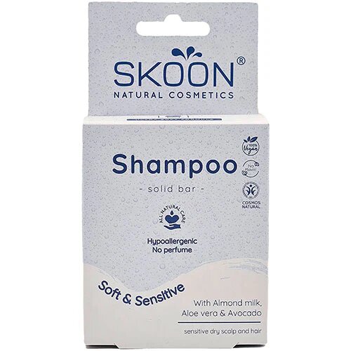 Solid Shampoo Sensitive Moisture & Care Gram - Skoon Shampoo  - 8712713886889