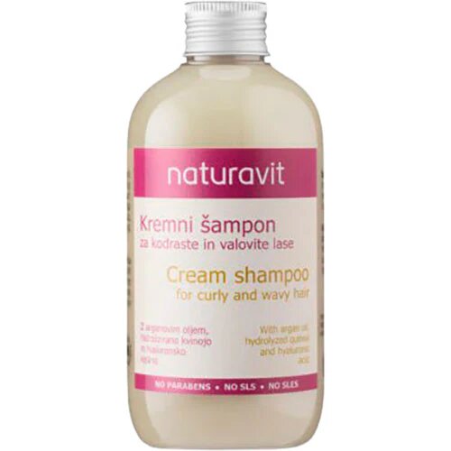 Cream Shampoo Curly Hair 250 - Naturavit Shampoo  - 3830009226265