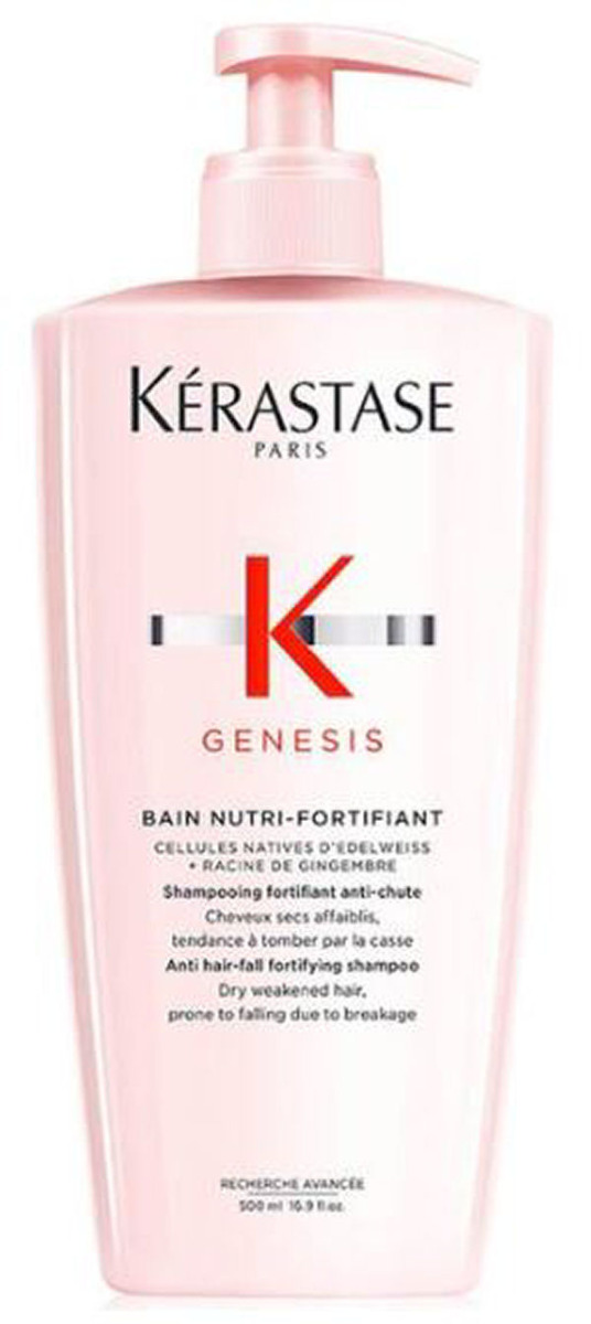 Krastase Paris Genesis Bain Nutri Fortifiant Fortifying Shampoo Dry Weakened Hair 500ml - Shampoo  - 3474636980284