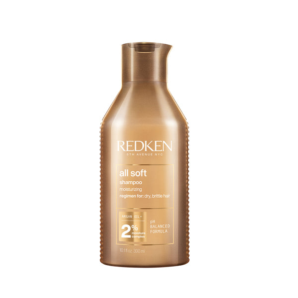 Redken All Soft Shampoo 300ml - Redken Shampoo - 3474636919987