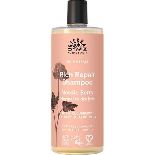 Urtekram Rich Repair Shampoo Nordic Berry 500 - Urtekram Shampoo - 5701058014791
