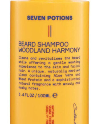 Seven Potions Beard Shampoo Woodland Harmony 100ml - Shampoo  - 0611553849567