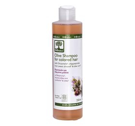 Bioselect Shampoo Oliven Farvet Hår Ampbull 200ml - Bioselect Shampoo - 5200306431668