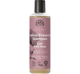 Urtekram Shampoo Soft Wild Rose Farvet Hår 250 - Urtekram Shampoo  - 5701058010281