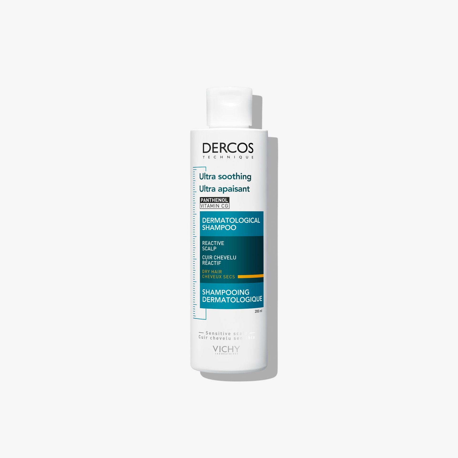 Dercos Ultra Soothing Shampoo Tørt Hår 200 - Vichy Shampoo - 3337875486736