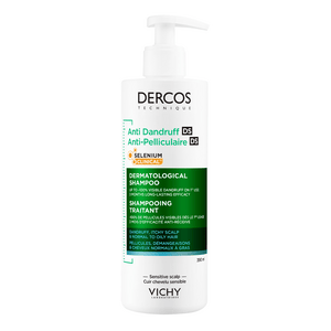 Vichy Dercos Technique Anti Dandruff Shampoo For Normal And Oily Hair 390 - Vichy Shampoo  - 3337871331290