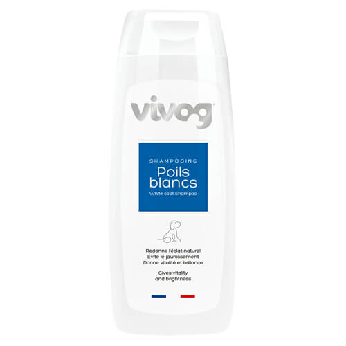 Hvid Vivog Hundeshampoo Til E Pelse - Vivog Pelspleje Shampoo - 200140